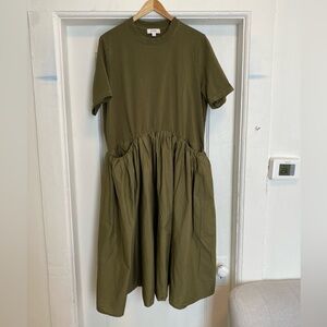 Cotton shirt dress - COS - relaxed fit